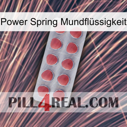 Power Spring Mundflüssigkeit 18